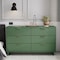 Manhattan Comfort Granville 55.07 Double Wide Dresser in Sage Green DR-5033 - alternate 7